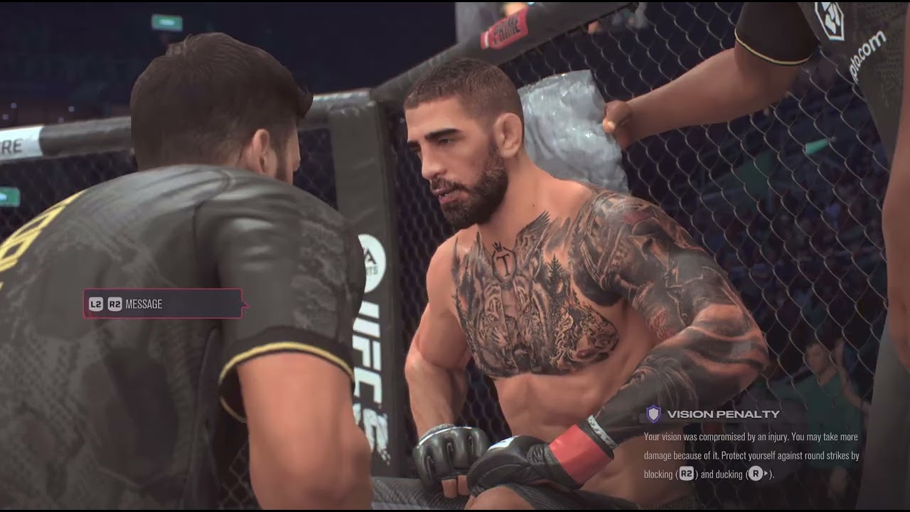Beating a cheater in UFC 5 Div 20
