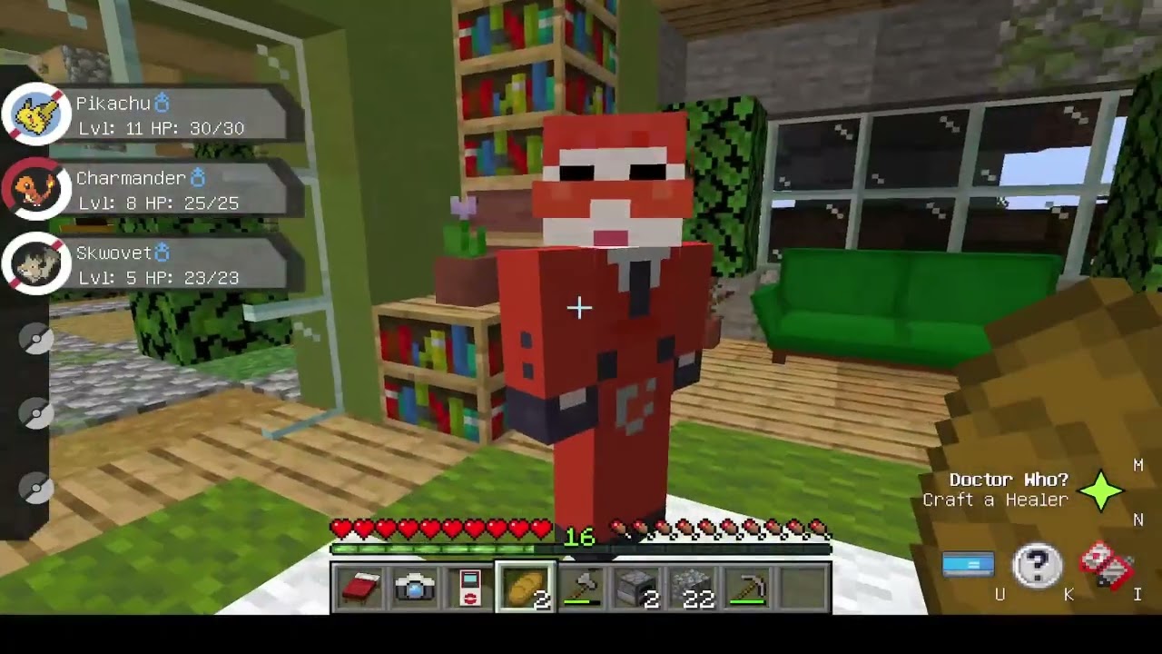 On a quest to find a village - Pixelmon