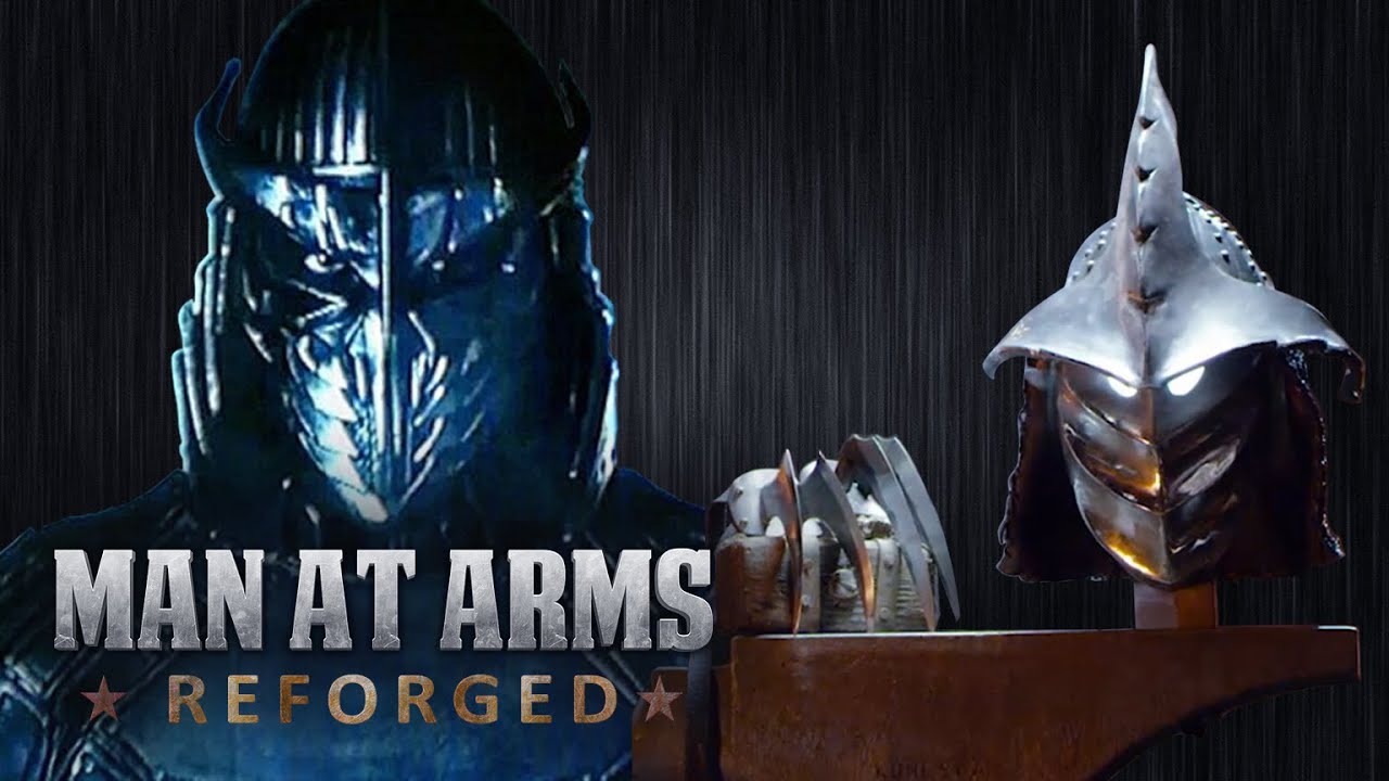 Шлем Шреддера и клинки на руках (TMNT) - MAN AT ARMS: REFORGED