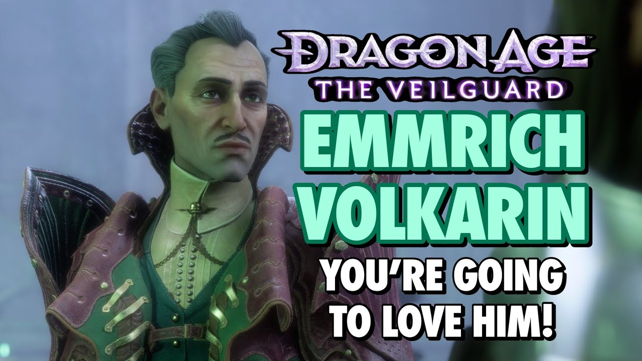AN EMMRICH APPRECIATION VIDEO! YOU'RE GOING TO LOVE HIM! Dragon Age The Veilguard | Unifadewalker