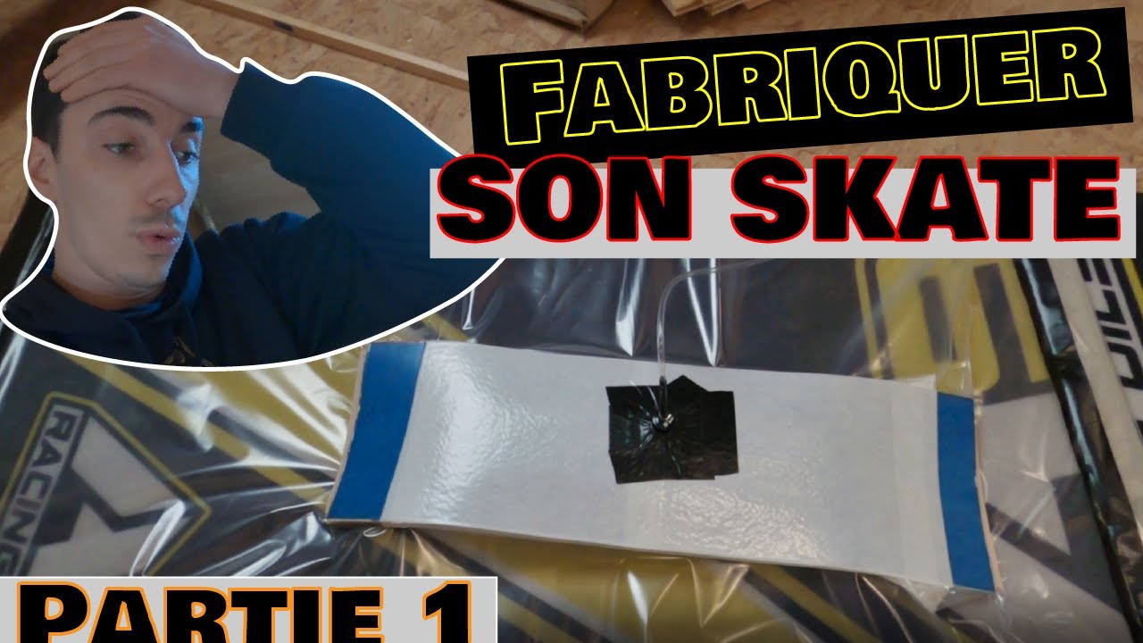 COMMENT FABRIQUER TON PROPRE SKATE ? (épisode 1: avec la presse à vide)