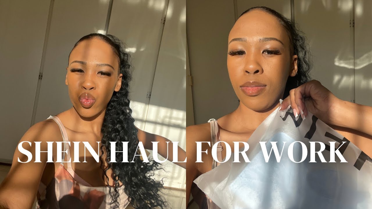 SA YouTuber 🇿🇦: SHEIN HAUL | Corperate Vibes