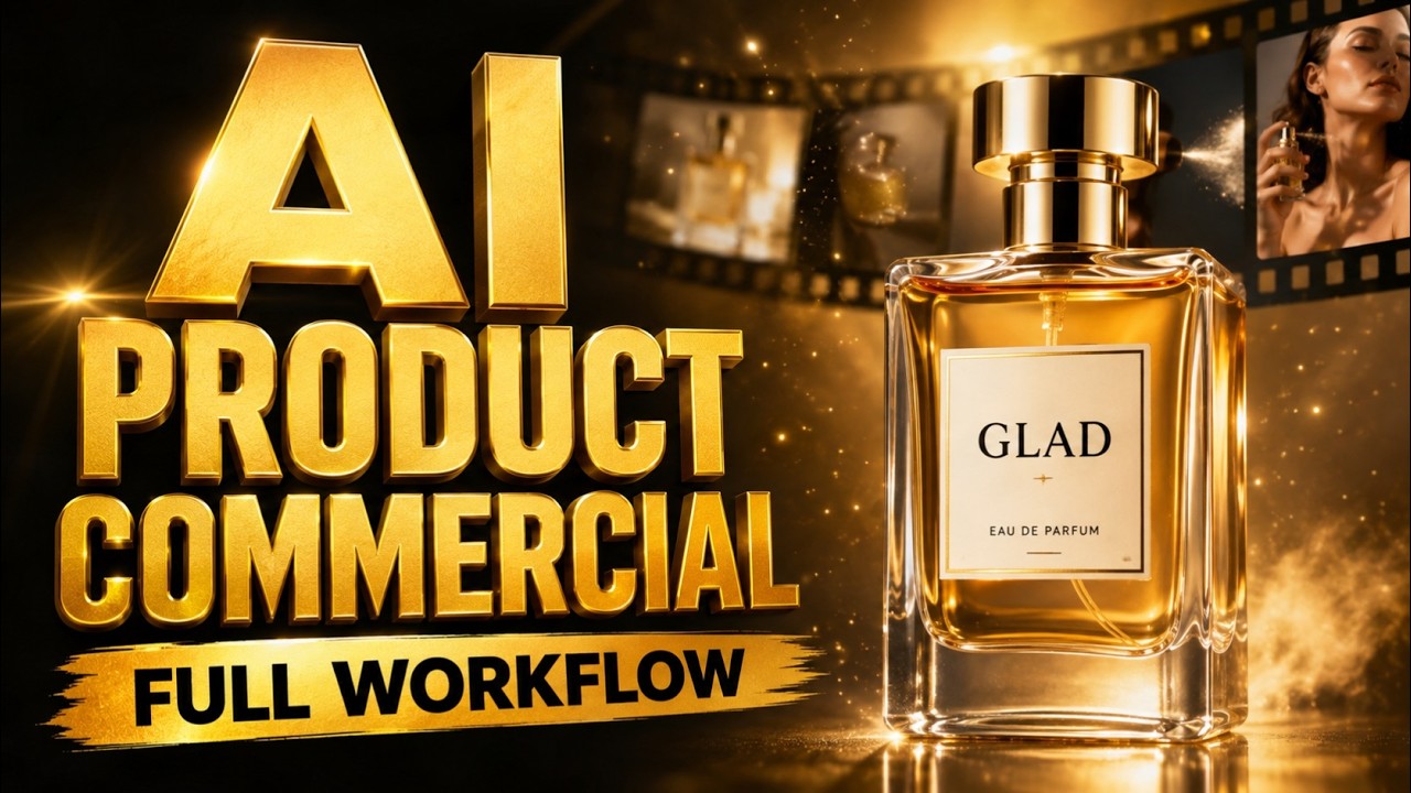 How to Create AI Product Commercial Videos with Google Flow Agent (Full Tutorial)