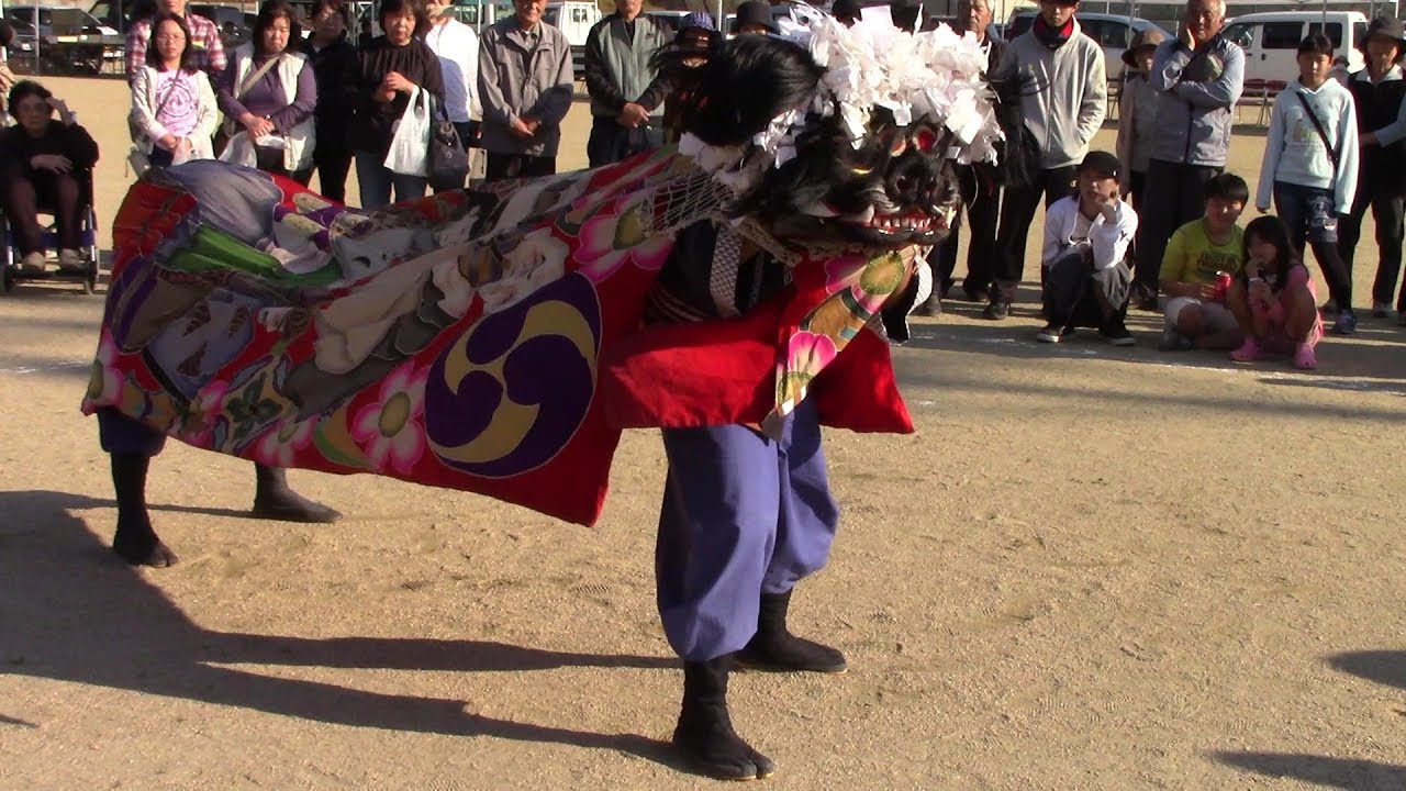 獅子舞列伝2018・大平の獅子舞【徳島県三好市三野町芝生】（平成30年・2018）