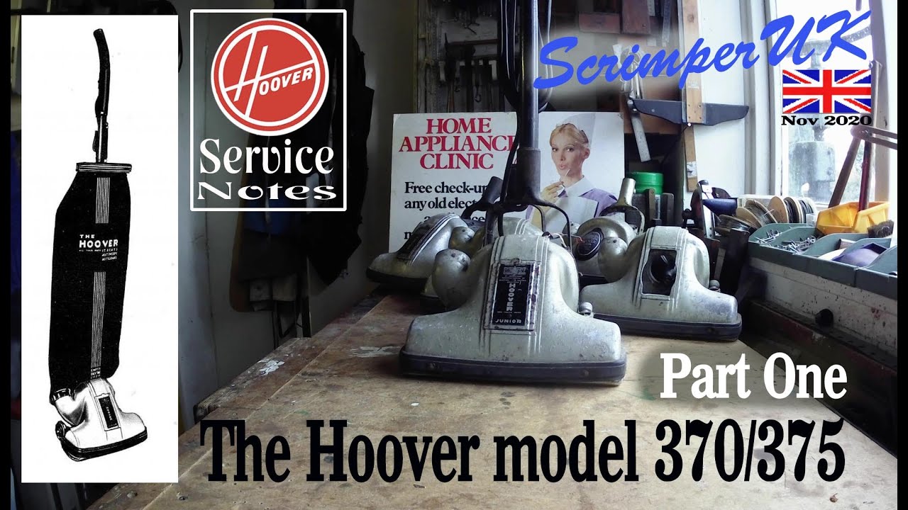 Hoover 375 notes and service information. Part One