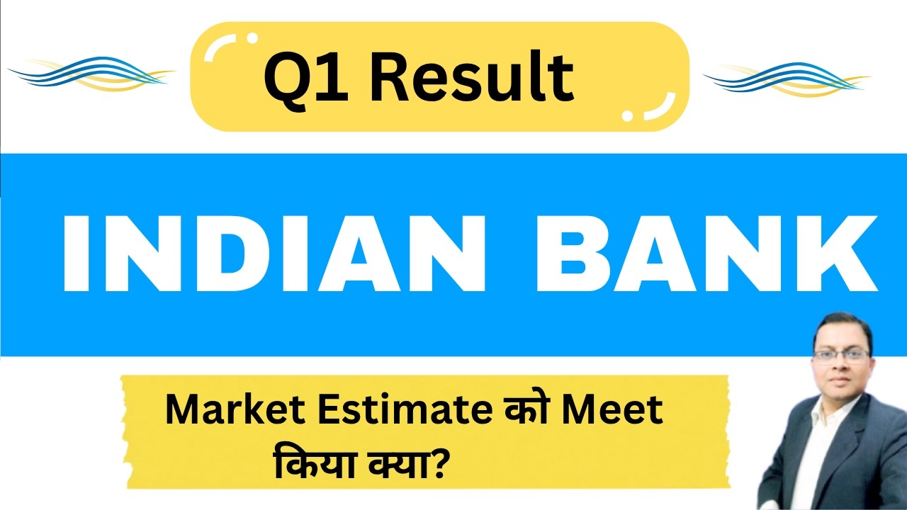 Indian bank q1 result I Indian bank result I INDIAN SHARE LATEST  NEWS TODAY I INDIANB SHARE
