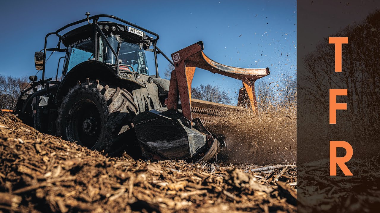 Forestry mulcher | TMC CANCELA TFR  working with VALTRA S 394
