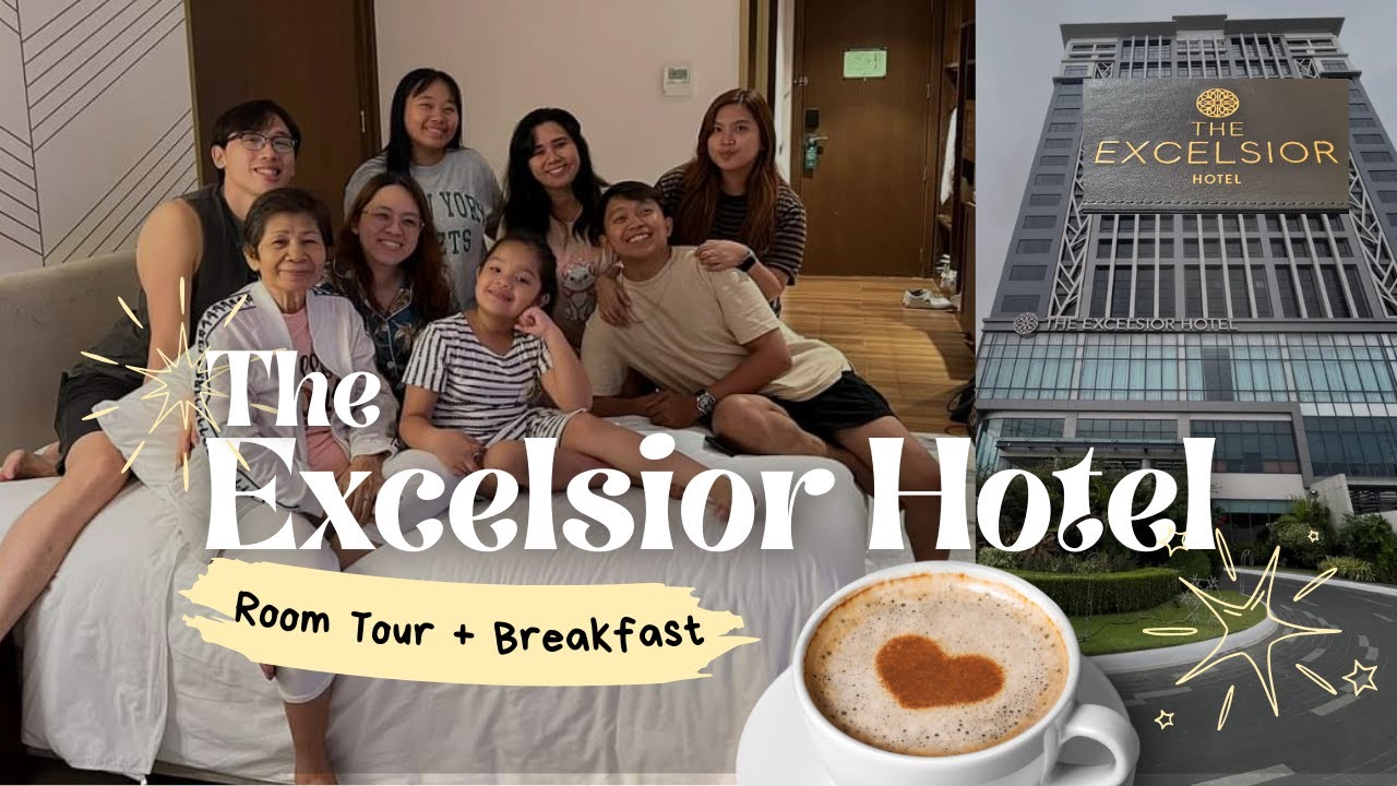EP 48: THE EXCELSIOR HOTEL LAS PINAS | ROOM TOUR + BREAKFAST