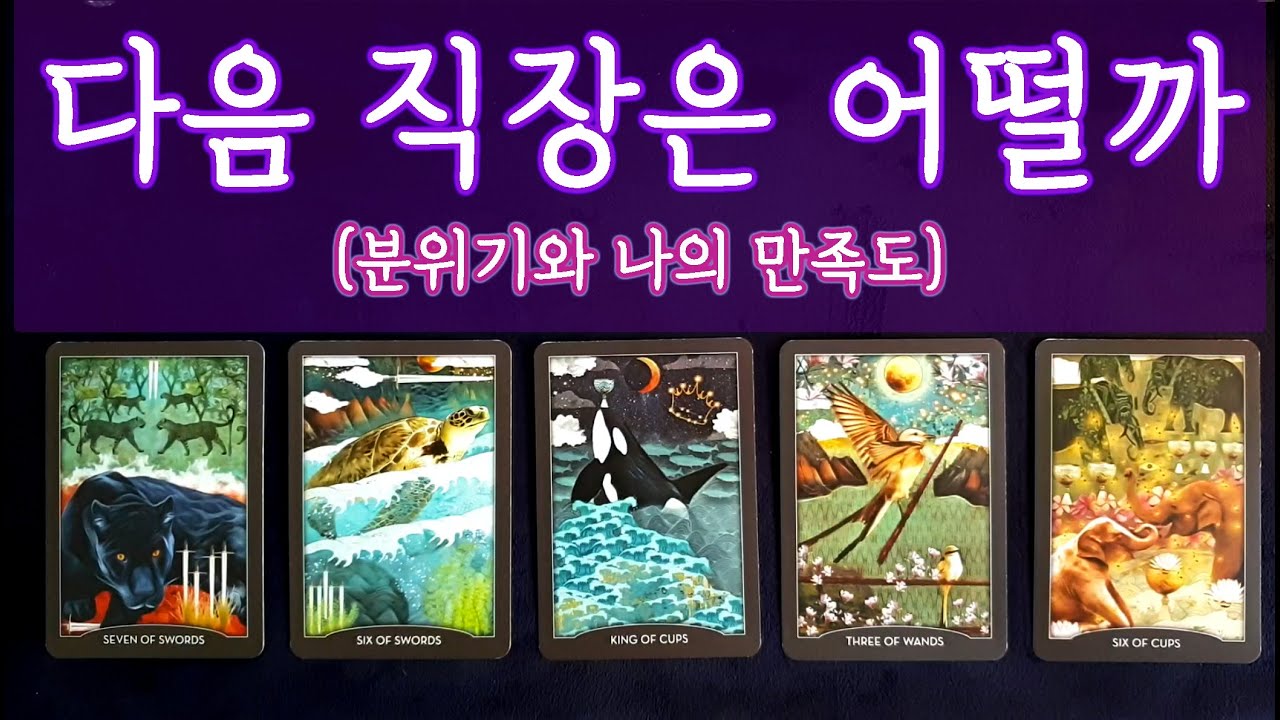 [타로🛁] 다음 인연이 될 직장은 어떤 느낌일까? | 이직, 취업하게 될 곳의 분위기🙏