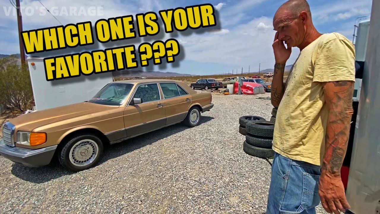 This Person Has 10 Mercedes W126 Chassis!!! Bonus: Getting a New Fuel Tank For Spencer's 500SEL.