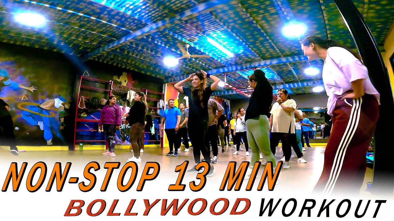 Non-Stop 13 Mins BOLLYWOOD WORKOUT |  Dance Fitness | High On Zumba - A VIDEO BY PARASH MAGAR
