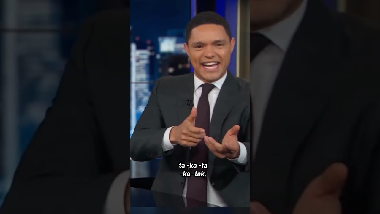 India and Pakistan war is most entertaining🥳#trevor Noah.