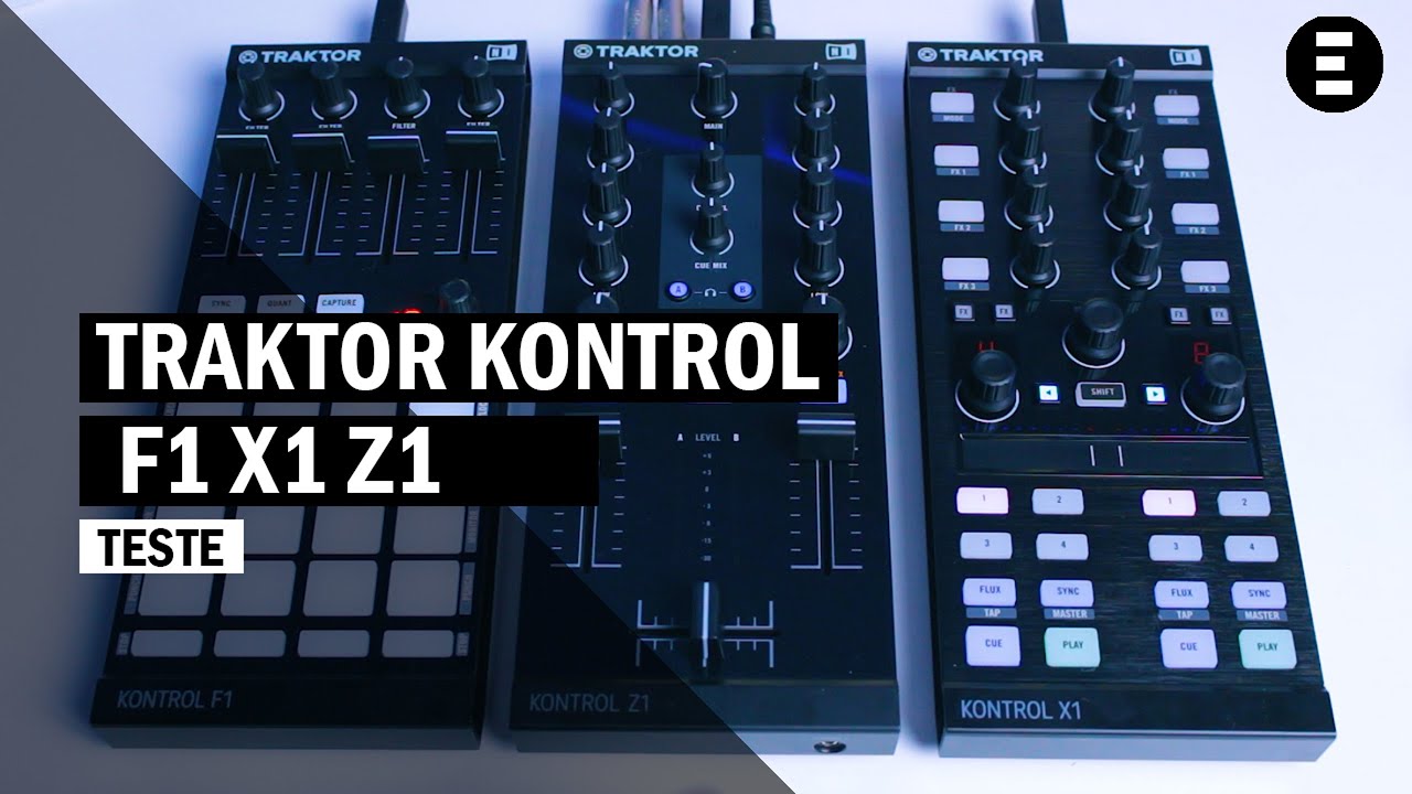 Traktor Kontrol F1 X1 e Z1 | EGITANA.pt