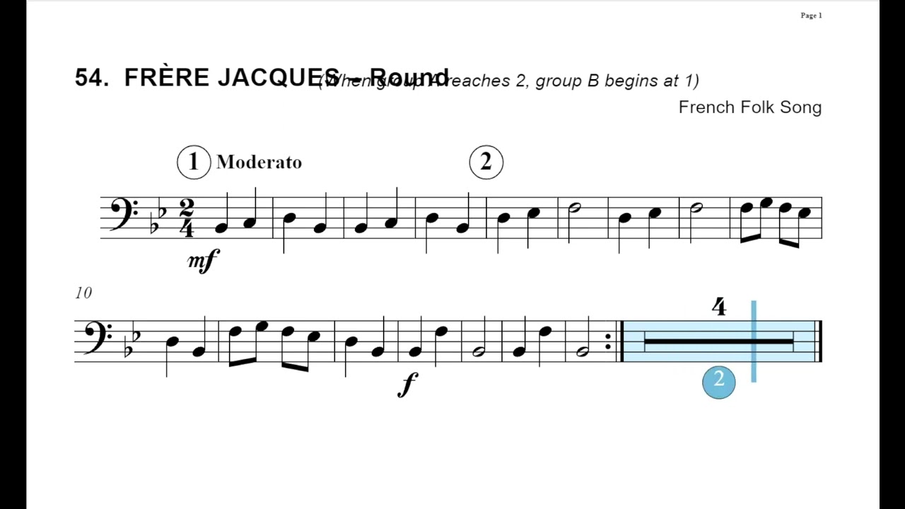 Trombone Play Along - Performance Spotlight #52-58 (Essential Elements for Band Book 1)
