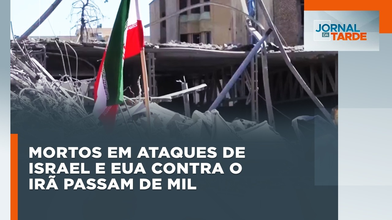 Mortos em ataques de Israel e EUA contra o Irã passam de mil