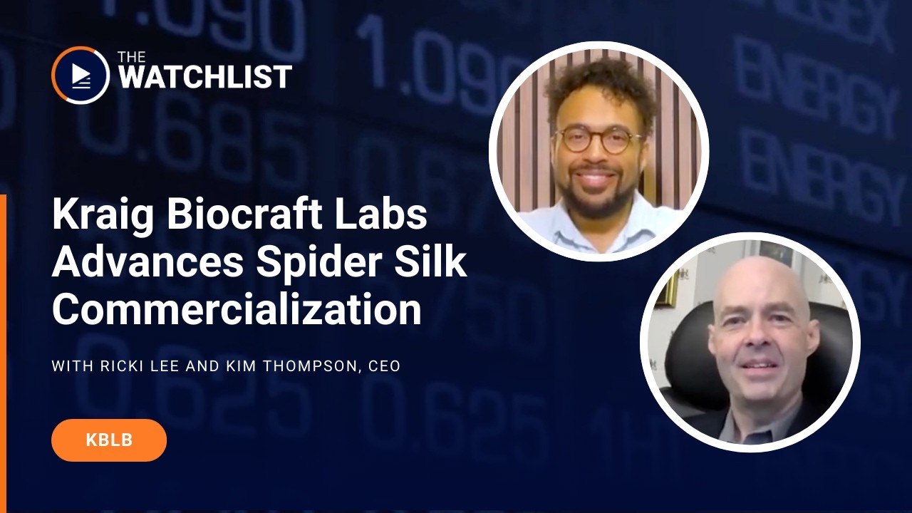 Kraig Biocraft Labs Advances Spider Silk Commercialization | KBLB