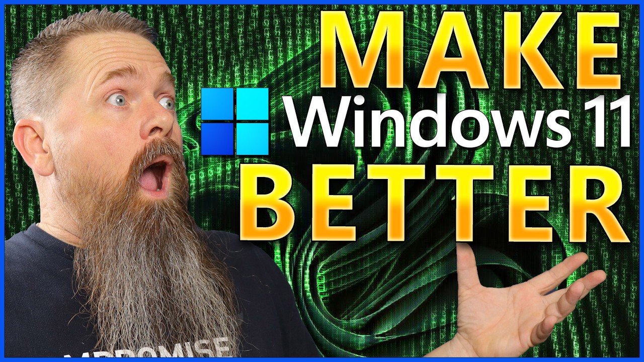 Free and Simple Mods to Make Windows 11 Better