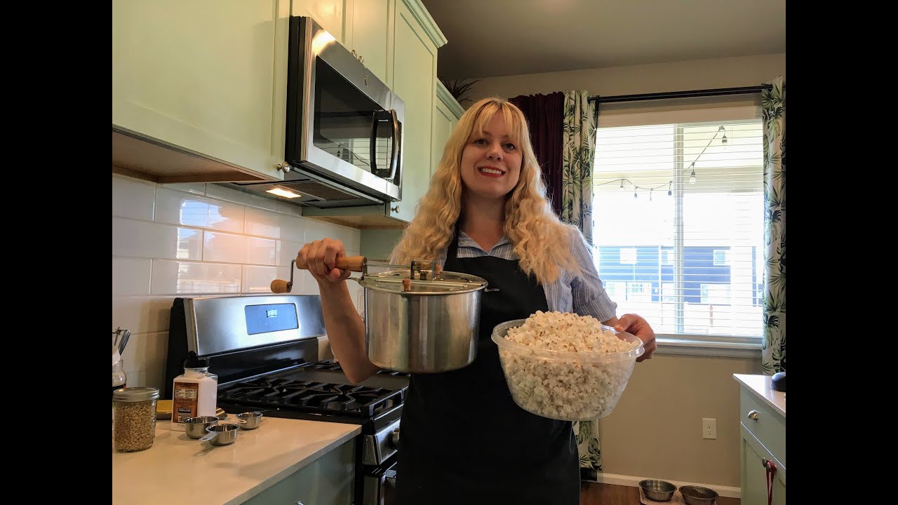 Whirley Pop Popcorn and Kettle Corn: DIY and Save Money, Gluten free, allergy friendly, snack recipe