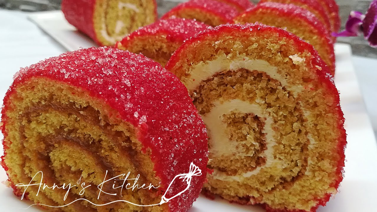 Brazo de reina colombiano / Colombian roll cake