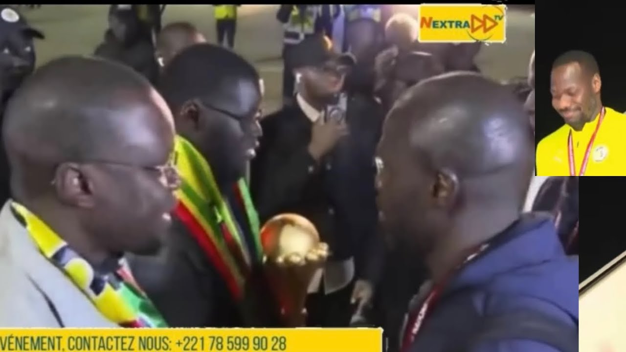 AIBD: Pr Diomaye Faye et le PM Ousmane Sonko accueillent les lions…