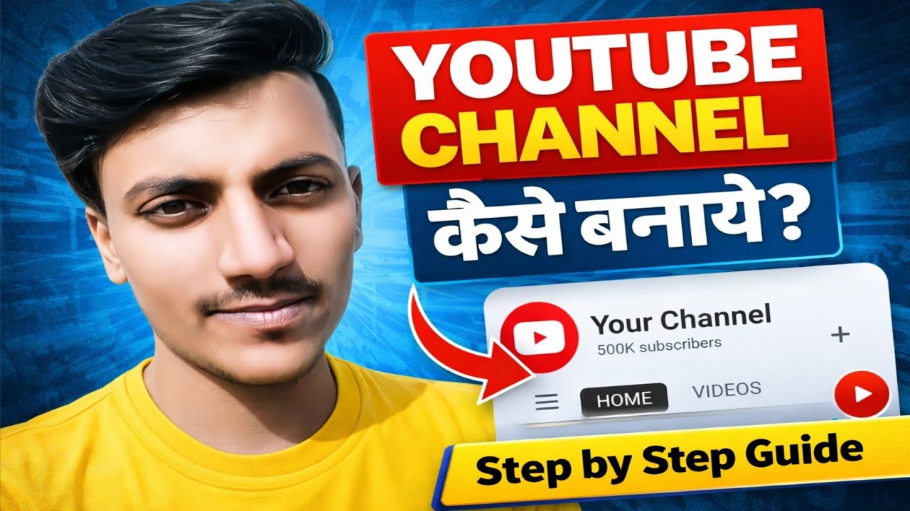 Digital Tech Gyan – YouTube Channel Banane Ka Complete Guide 2026