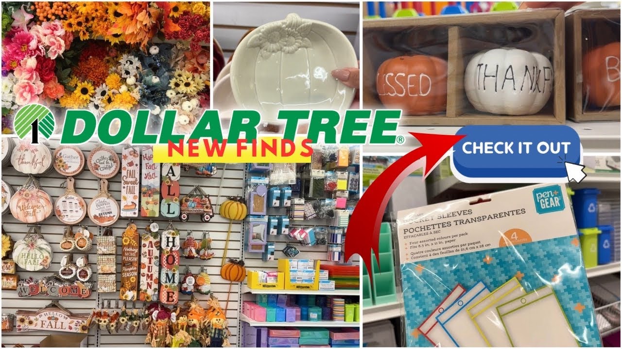 ALL NEW Dollar Tree Shop with me