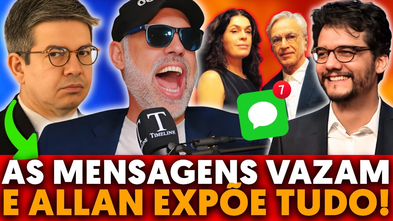 🚨 ALLAN DOS SANTOS REVELA MENSAGENS VAZADAS DE RANDOLFE PARA WAGNER MOURA