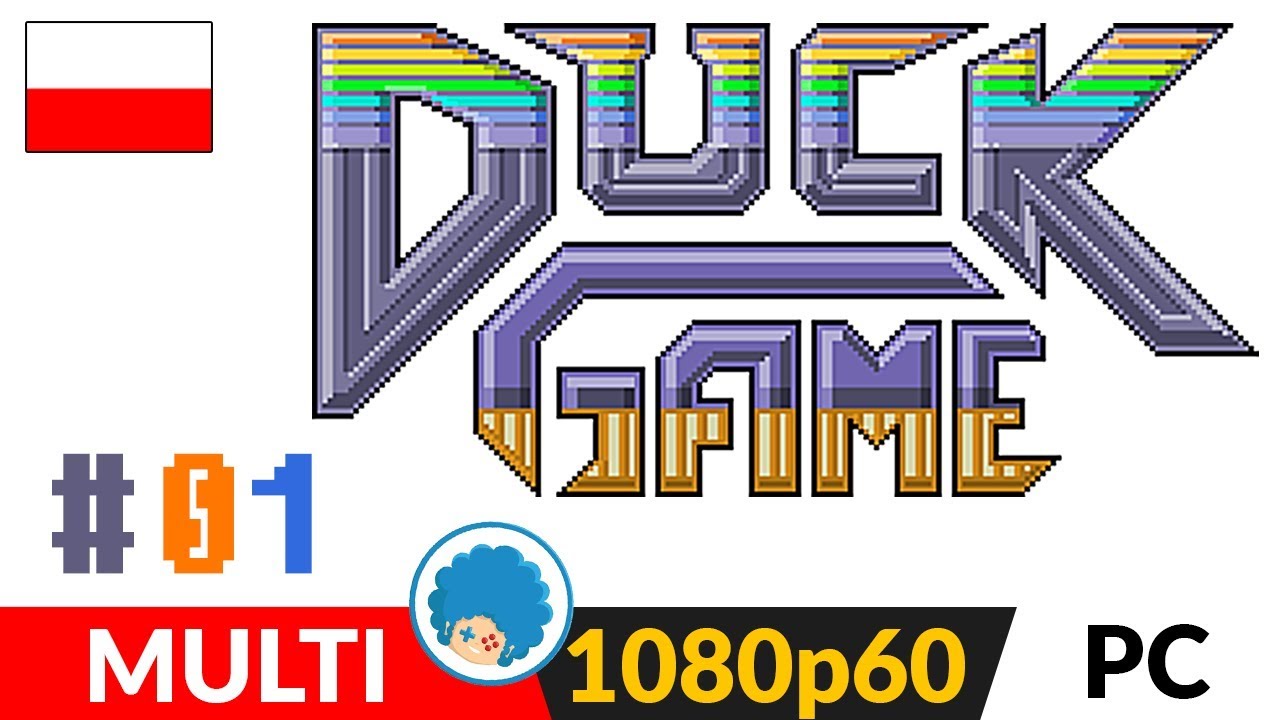 DUCK GAME PL 🦆 odc.1 ze Staszkiem (#1) 😙 Rewanż i dobra gra na 2-4 osoby