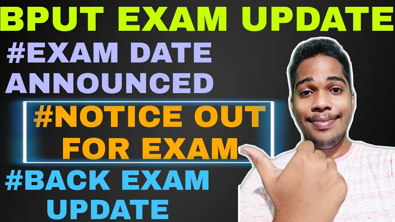 Bput Exam Update || Bput Back & Regular Exam Update ||Full Details About Exam