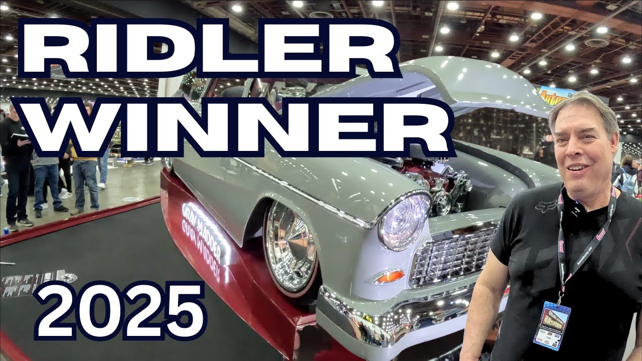 RIDLER WINNER 2025 DETROIT AUTORAMA 1955 CHEVY NOMAD
