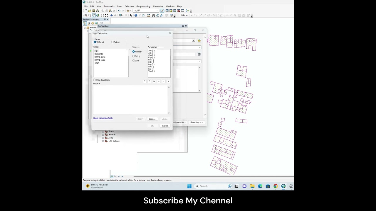 How to Calculate Field in ArcGIS 10 8