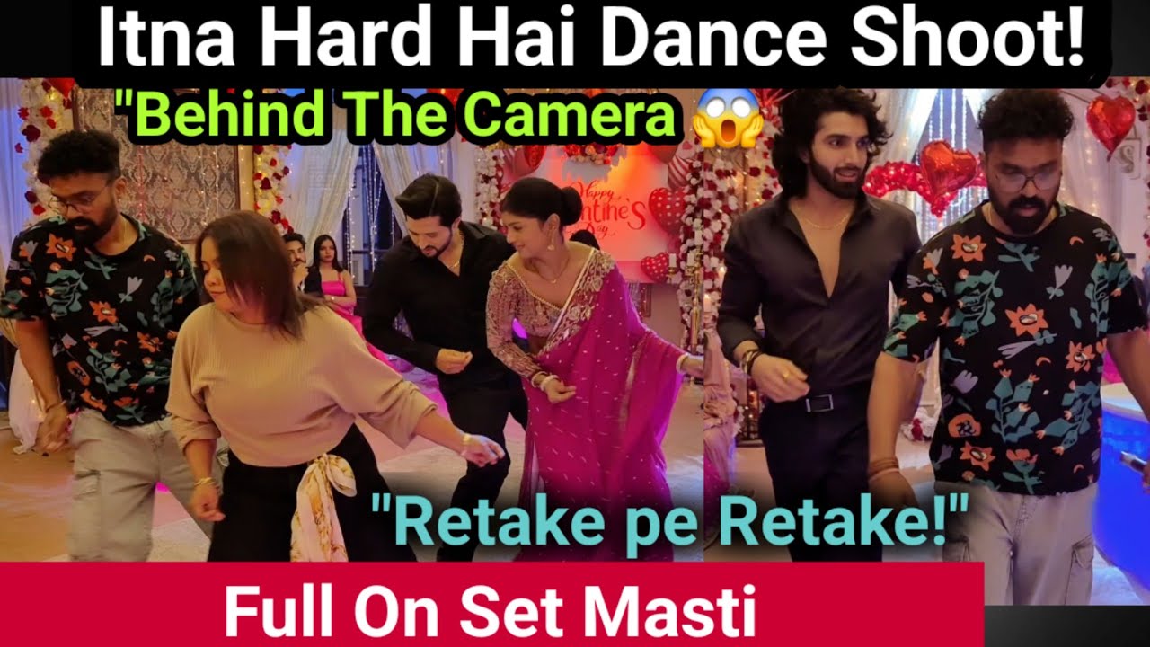 Jaane Anjaane Hum Mile ke Set par Dance Shoot kaise hua? 💃🔥 Full Masti Behind The Camera BTS!