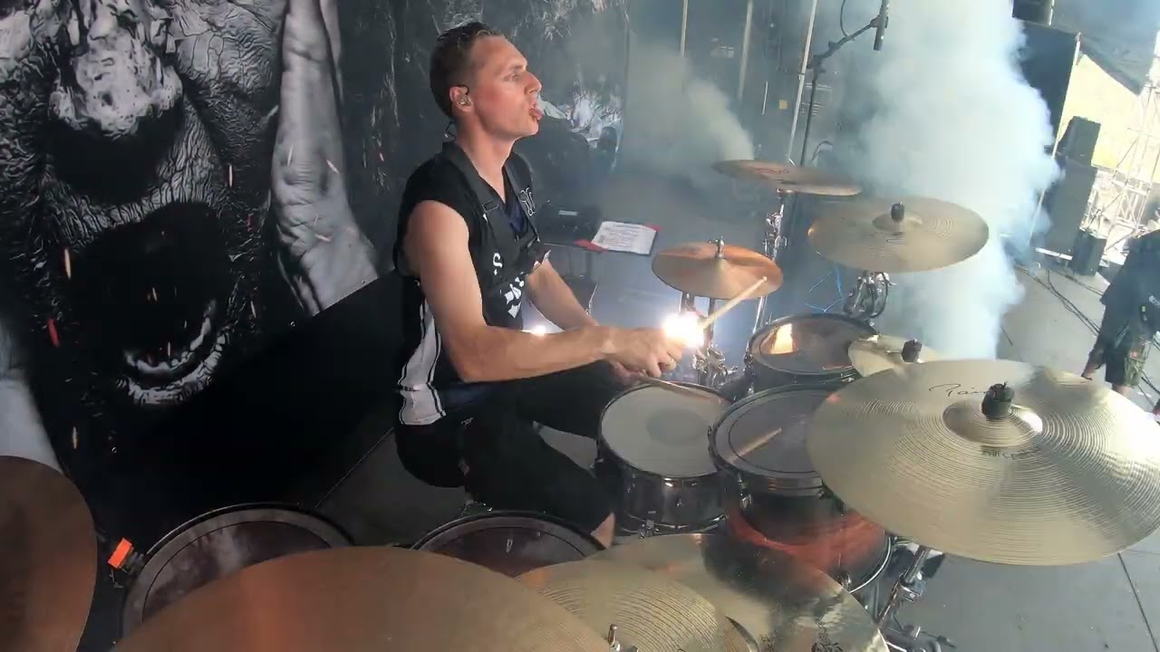 Statement - Dreams From The Darkest Side Live Copenhell 2023 (Drum Cam)