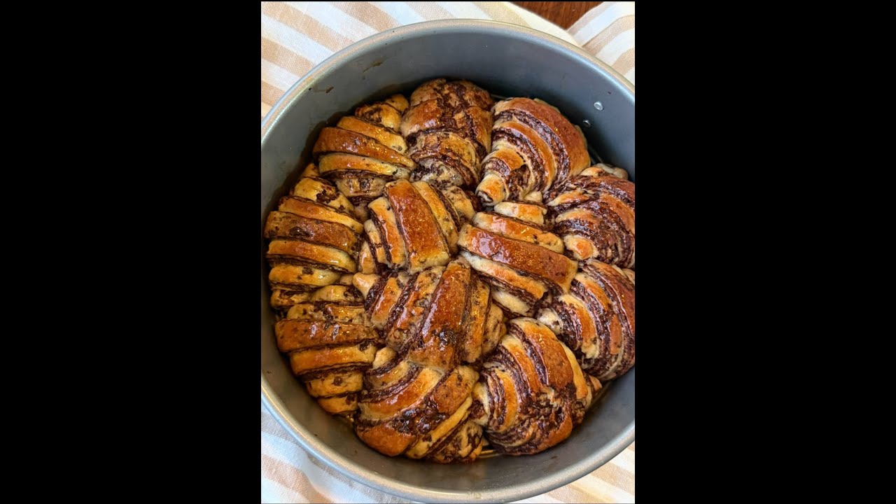 Pull apart Chocolate Rugelach