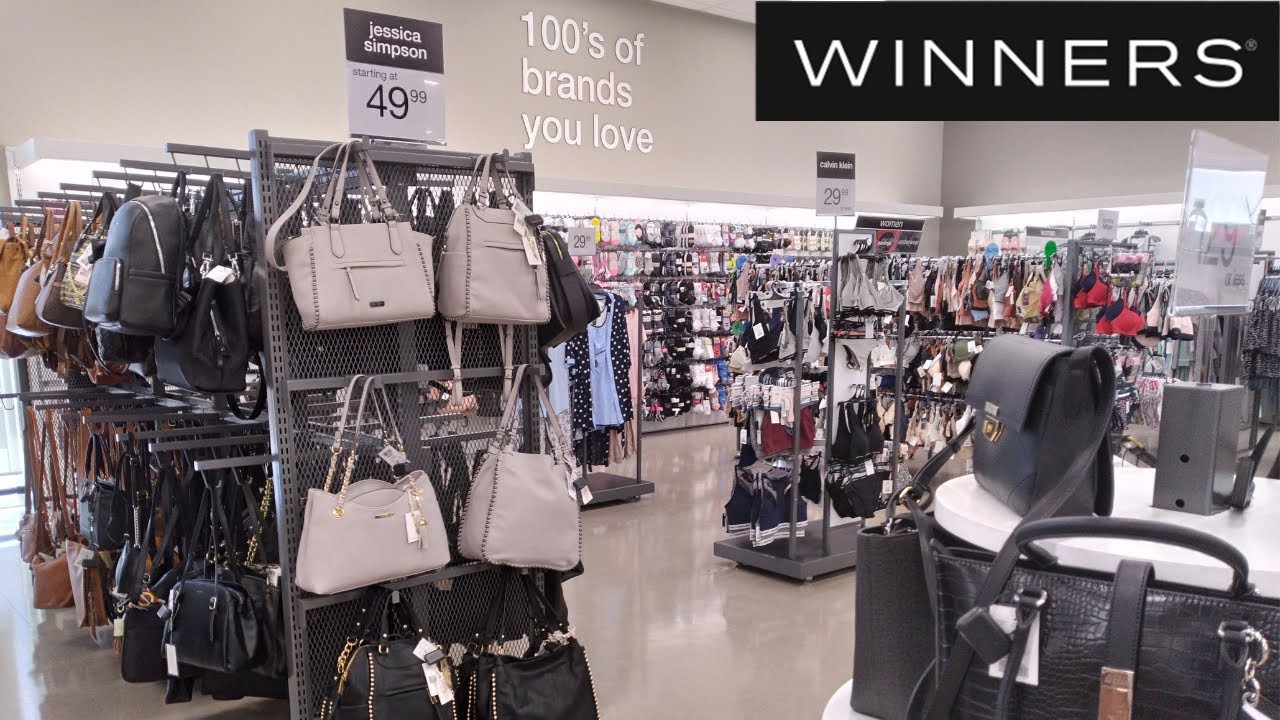 👜🛒CHEAP BRANDED BAGS AT WINNERS DISCOUNT STORE IN CANADA