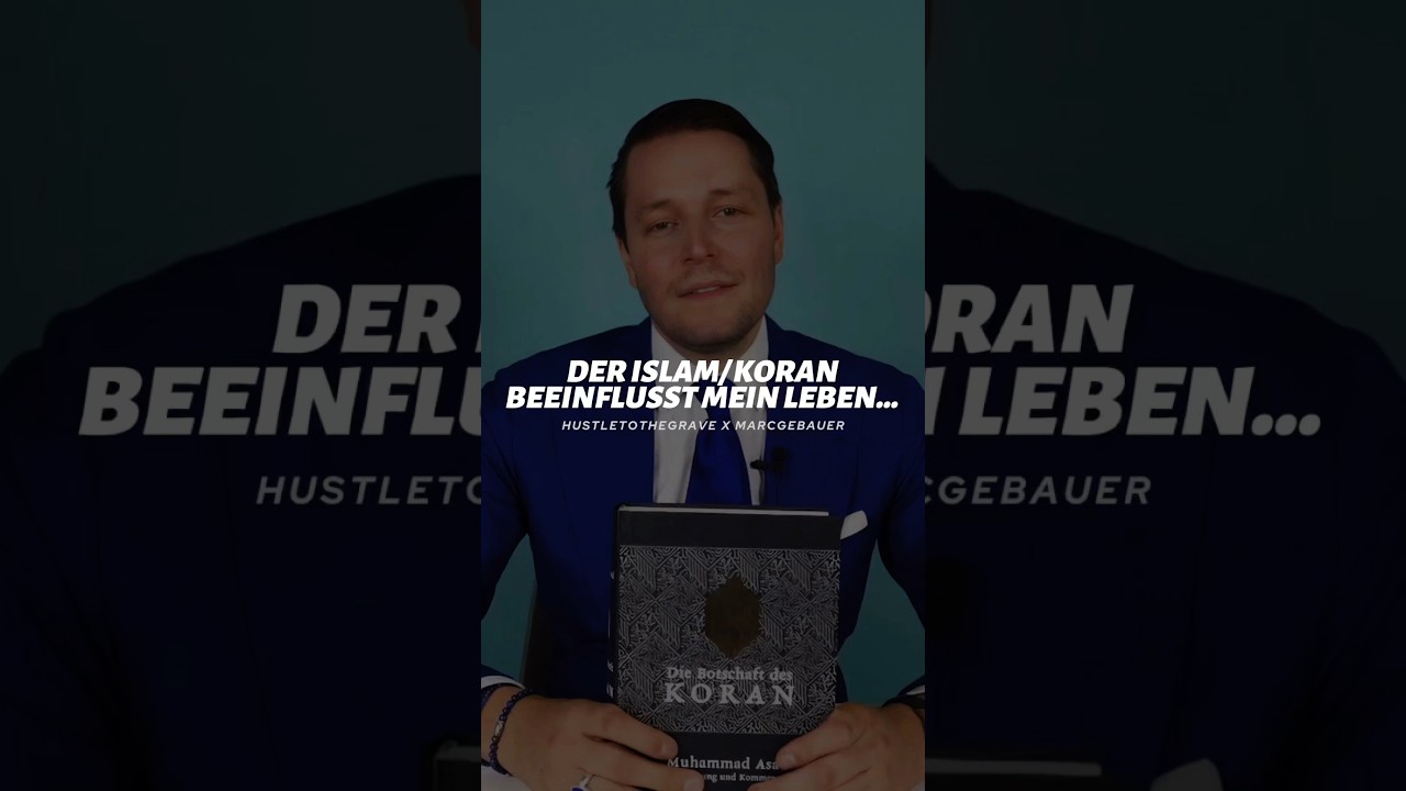 Marc Gebauer spricht &uuml;ber den Koran 🤲 #marcgebauer #zitate #spr&uuml;che #religion #glaube #islam
