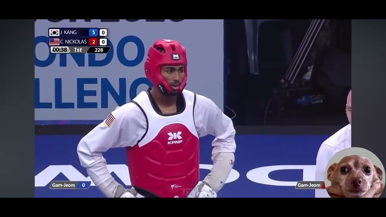 M-80KG CJ Nickolas(USA) vs  (KOR) KANG Jaegwon (FINAL) 2025 World Taekwondo Grand Prix Challenge