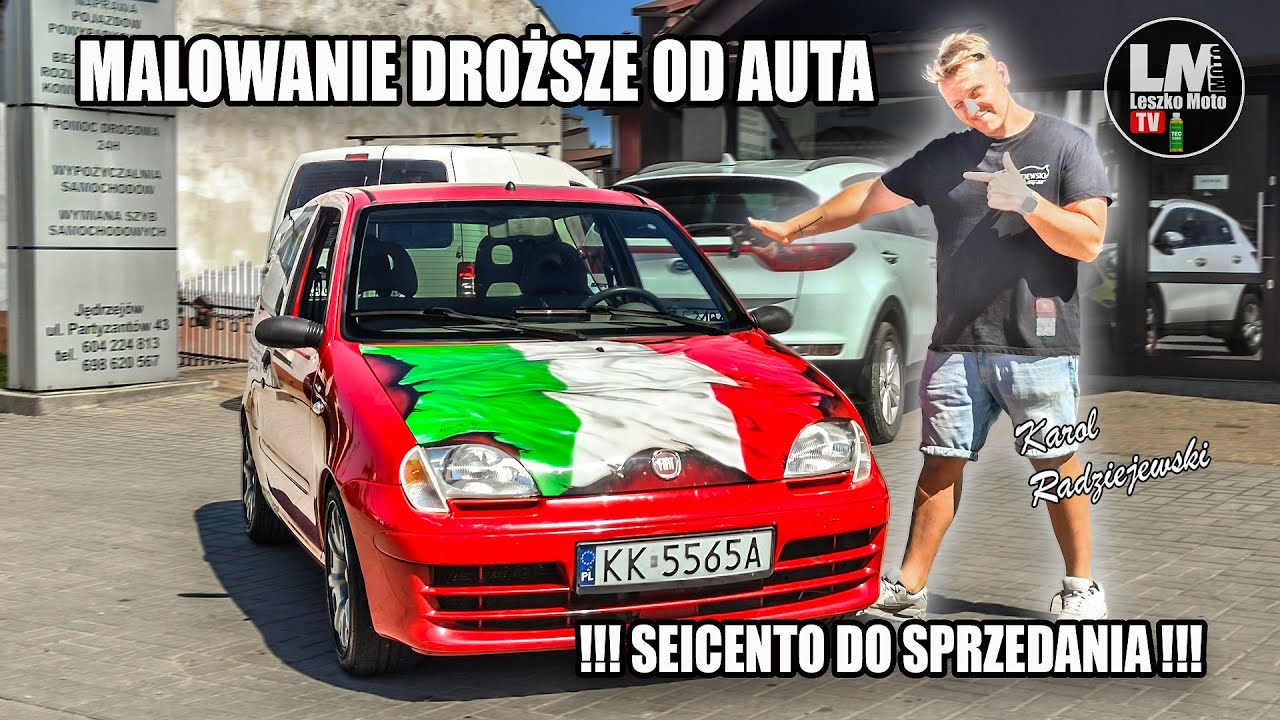 Fiat Seicento 1.1 za 500 zł  - ostatnie poprawki lakiernicze i do SPRZEDANIA !!!