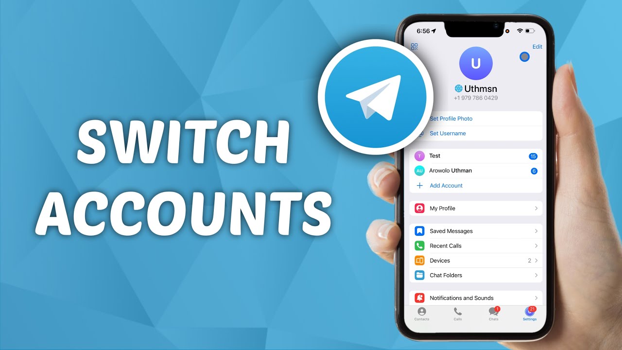 How to Switch Accounts on Telegram