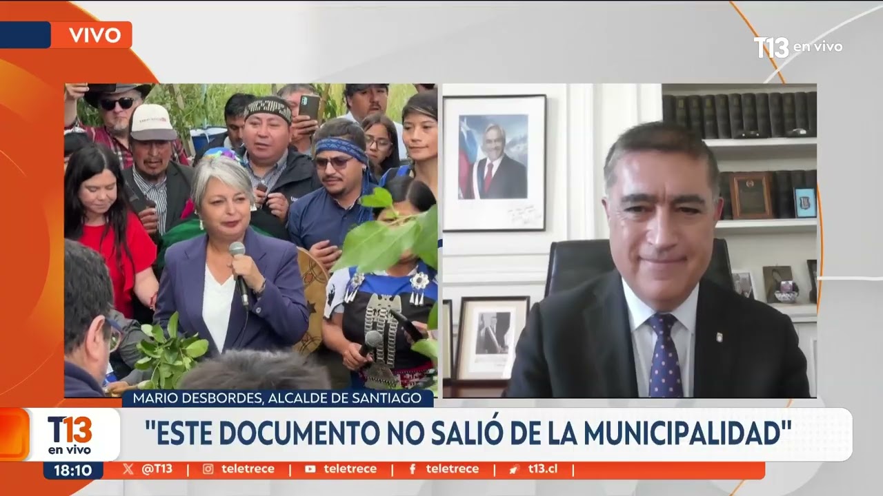 Alcalde Desbordes: 