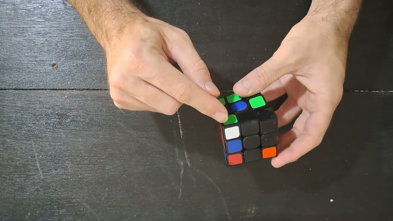 Abe's puzzles #66 F2L - Cross on 3x3x3