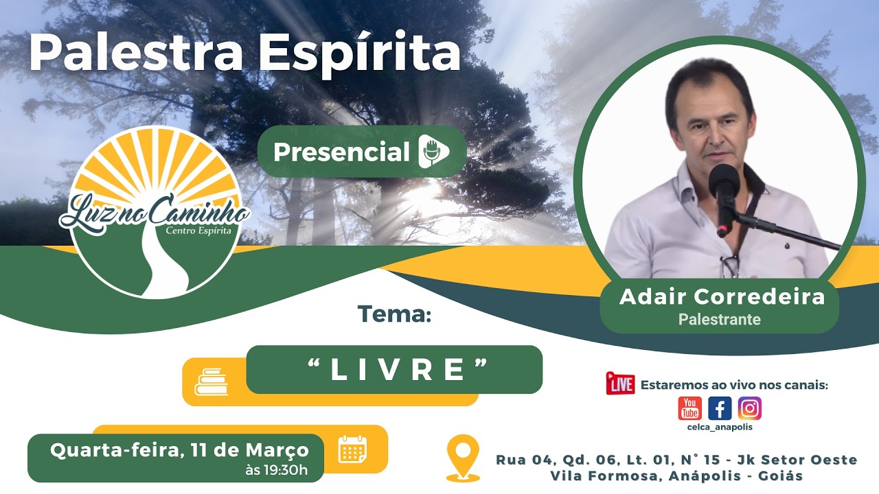 TEMA LIVRE com Adair Corredeira