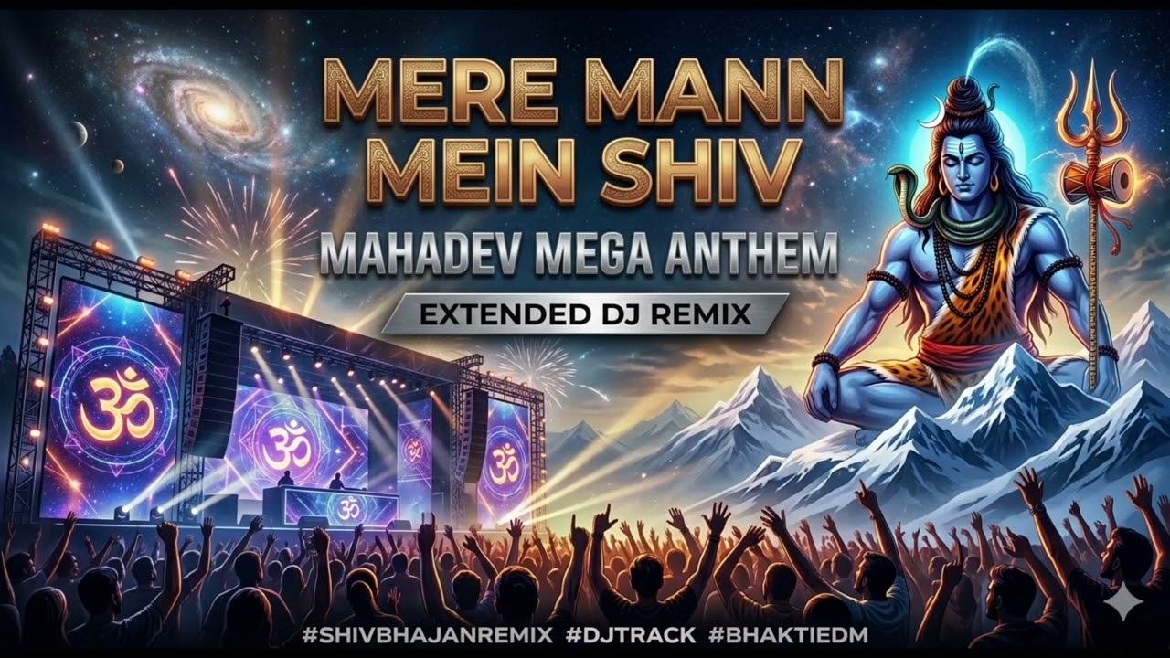 🚩MERE MANN MEIN SHIV - The Tandav Remix | Shiv Bhajan DJ 2026 |@Ramstudio12 