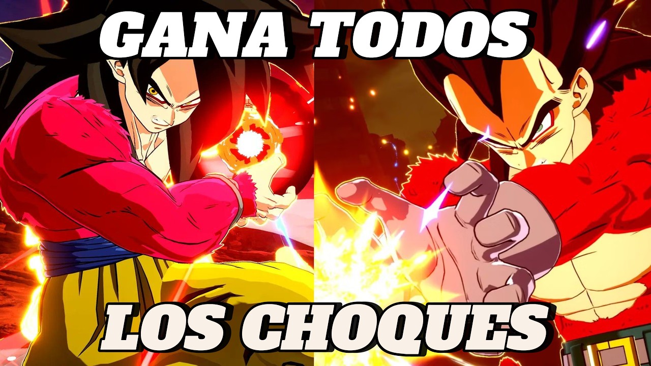 APRENDE A GANAR TODOS LOS CHOQUES EN SPARKINGZERO