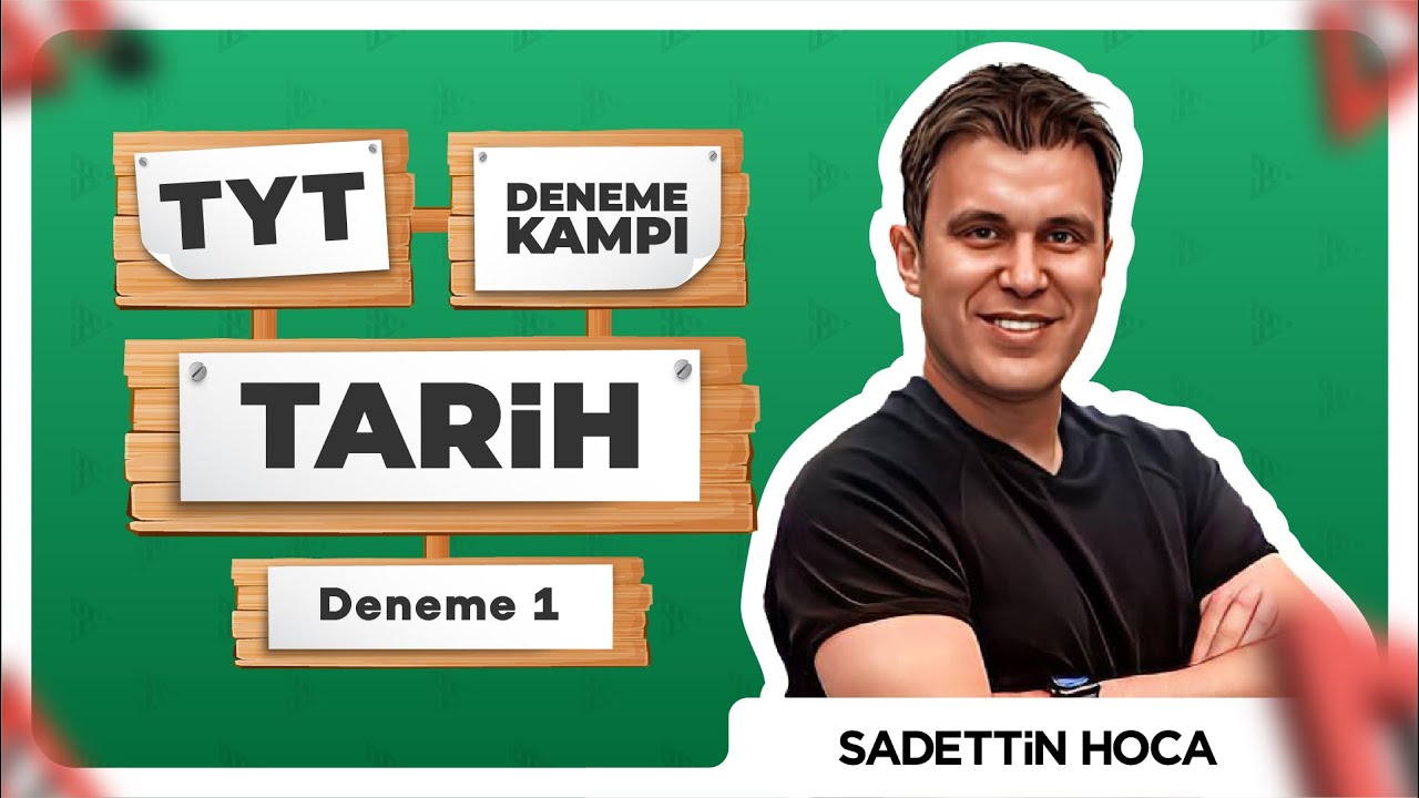 TYT TARİH DENEME SINAVI-1 - Sadettin Akyayla