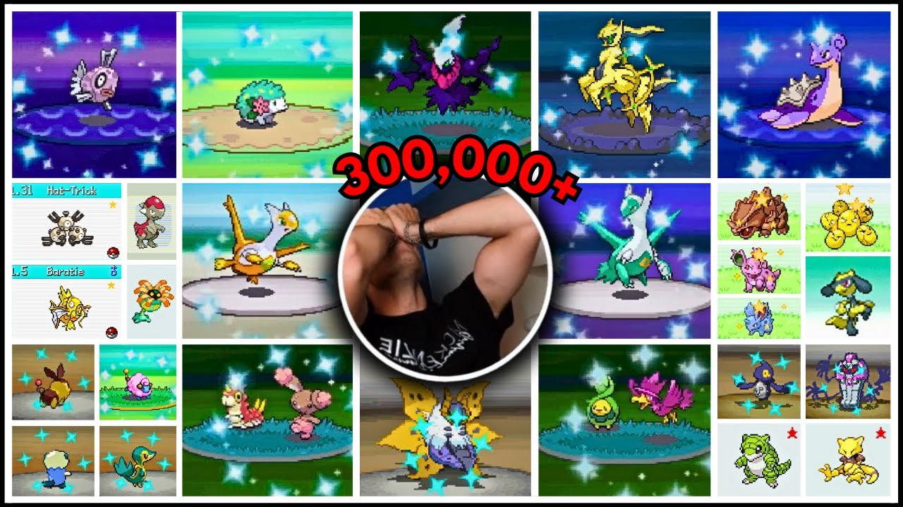 My 2024 shiny Pokémon compilation (312,941 total seen)