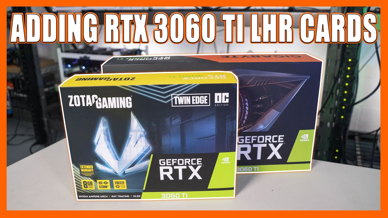 Adding More Nvidia RTX 3060 Ti LHR Graphics Cards to the Mining Bunker!