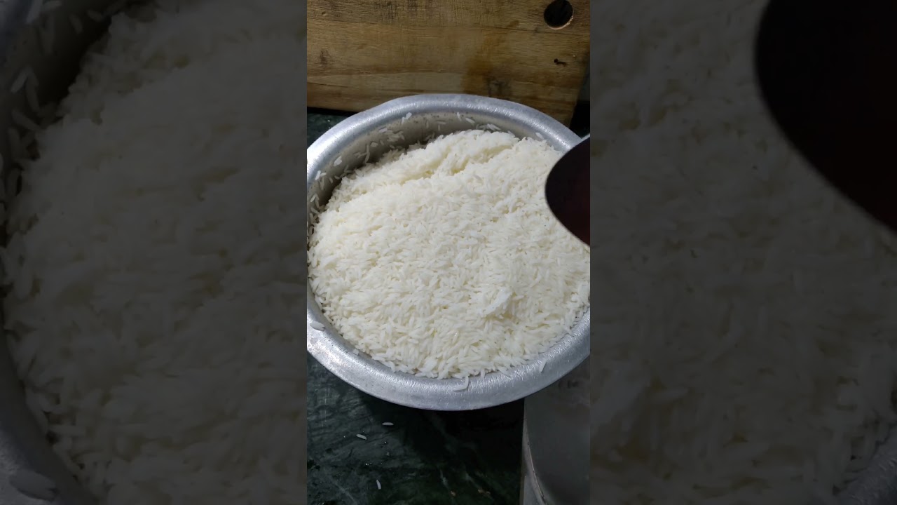 How to make Simple Boiled Rice|