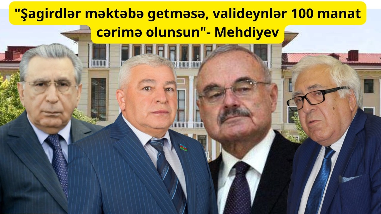 Ramiz Mehdiyevlə Artur Rasizadə görün, nəyin üstündə mübahisə ediblər? - Valideynlərə CƏRİMƏ qanunu