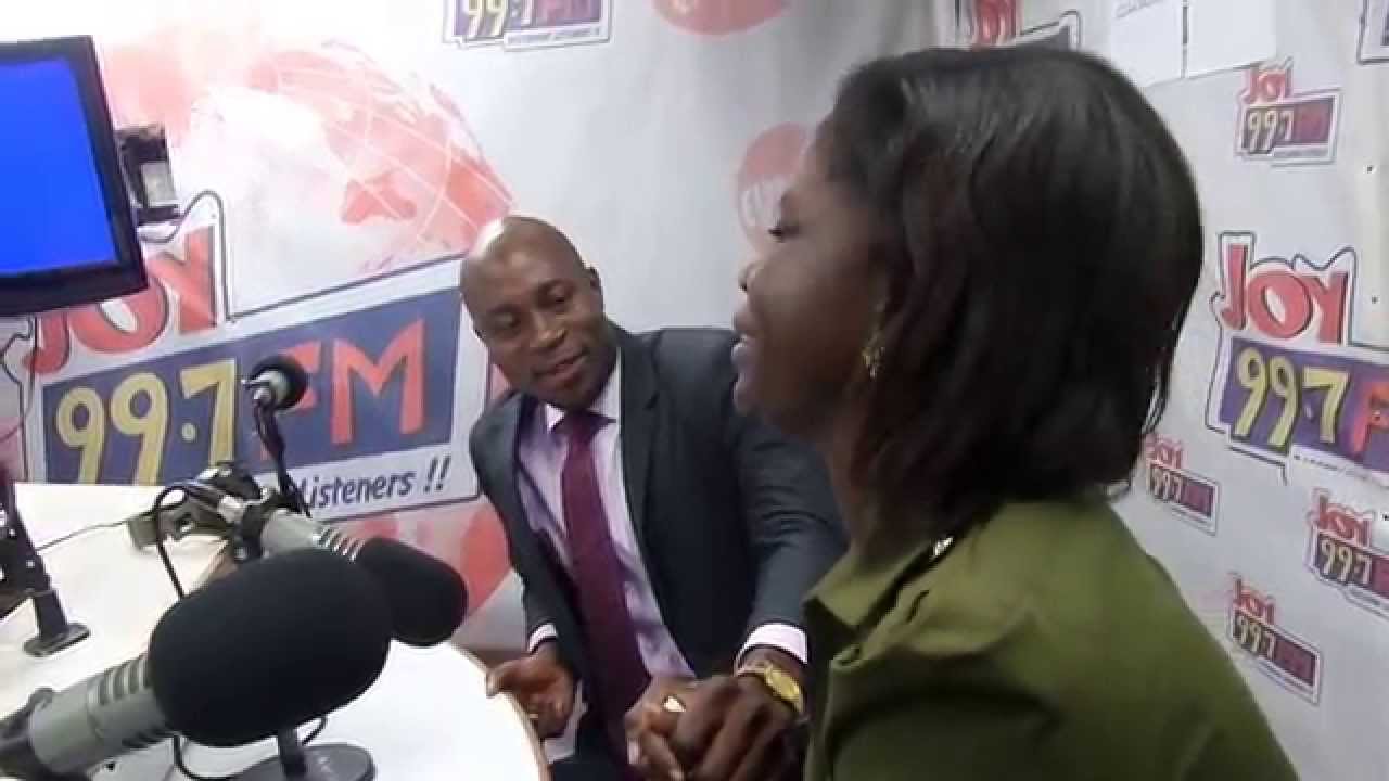 Stephen proposes to Grace live on Drive Time on Joy FM